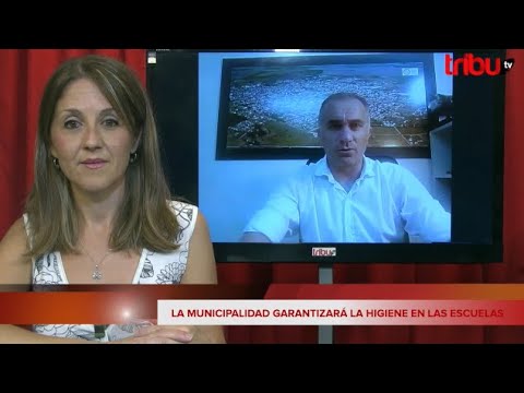 MAURO DANIELE: LAS ESCUELAS TIENEN GARANTIZADA LA HIGIENE QUE DEMANDAN.