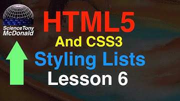 Styling Lists in HTML With CSS