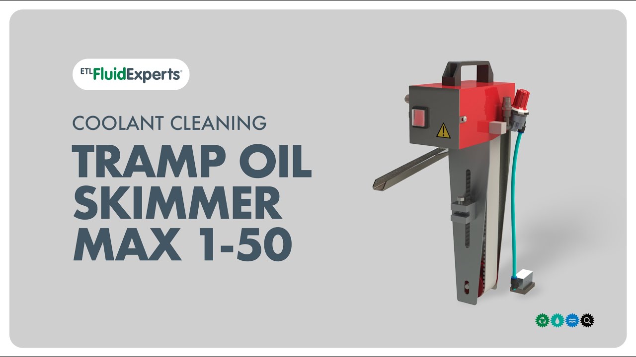 Tramp Oil Skimmer for CNC Machines YouTube