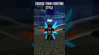 Choose your fighting style #roblox #bloxfruits #shorts