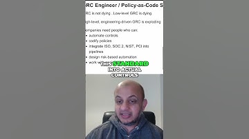 GRC Engineering: The Future of Compliance and Automation #shorts
