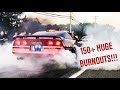 THE WILDEST BURNOUT VIDEO EVER - 150+ Non-Stop Burnouts From Macungie Wheels Of Time 2019 Car Show!