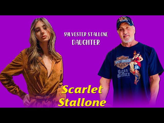 Sylvester Stallone's 'most adamant' actress daughter Scarlet Rose gets  breakout role in dad's show