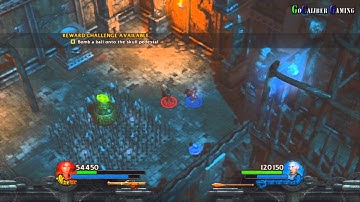 Lara Croft The Guardian Of Light Part 9 Multiplayer Co-op - Forgotten Gate