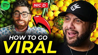 Nic D Shares The KEYS To Going Viral As A INDIE RAPPER Wealth