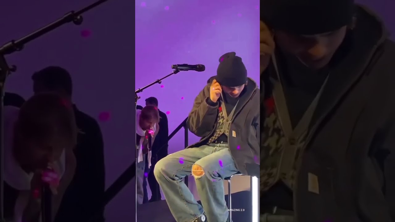 Drunk Justin Bieber Putting On A Show Singing Stay Justinbieber