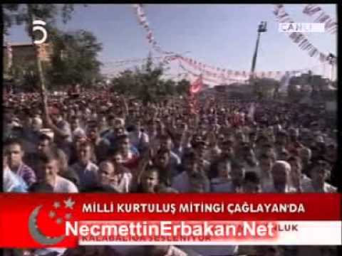 No 198 Prof. Dr. Necmettin ERBAKAN Milli Kurtuluş Mitingi - ÇAĞLAYAN/İST 15 TEMMUZ 2007 Pazar (TV 5)