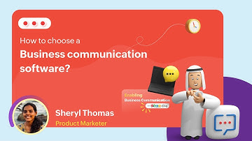 Webinar | How to choose a business communication software | Zoho Cliq