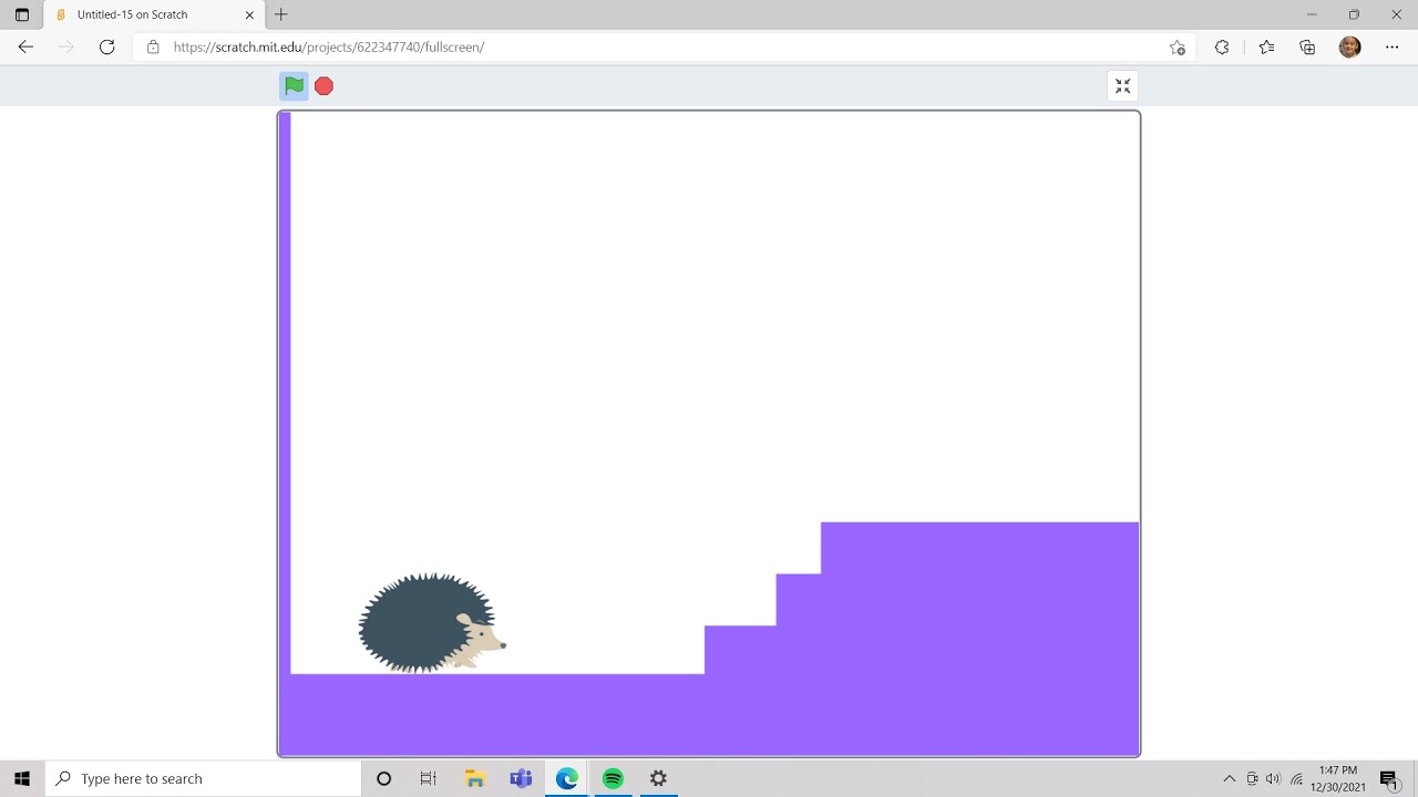 How to make a Platformer game in scratch Part 1 - YouTube