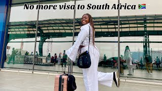 TRAVEL FROM GHANA TO SOUTH AFRICA WITHOUT A VISA || SOUTH AFRICAN AIRWAYS