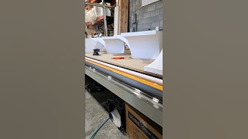 Custom PVC Millwork. #cncrouter #fabrication #carpentry #architecture #craftsman #factory