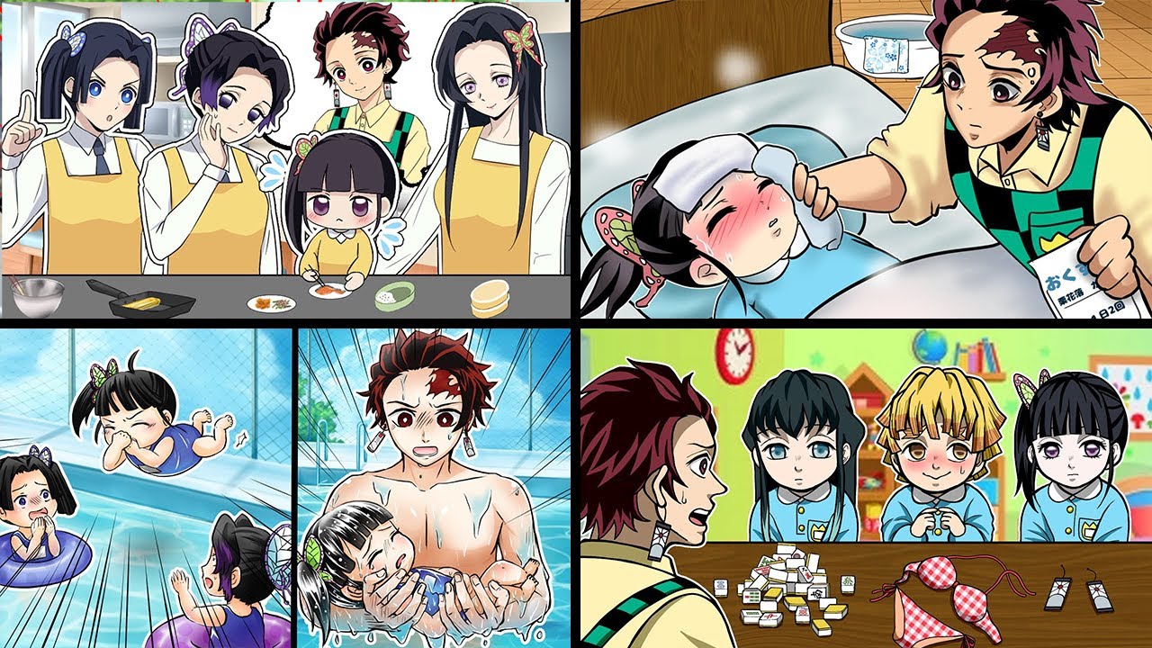 キメツ幼稚園シリーズ総集編！一気に見てね❤️【鬼滅の刃/キメツ学園】