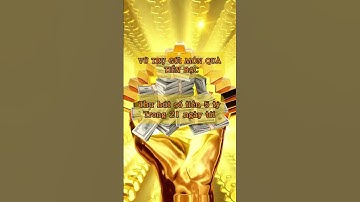 VŨ TRỤ GỬI MÓN QUÀ TIỀN BẠC ĐẾN VỚI BẠN. #cuocsong