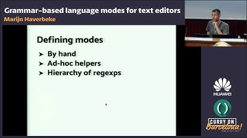 Marijn Haverbeke - Grammar-based language modes for text editors