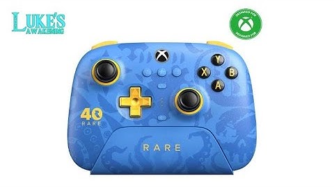 Rare 40th Anniversary 8BitDo Controller #xbox, #8bitdo #rareware