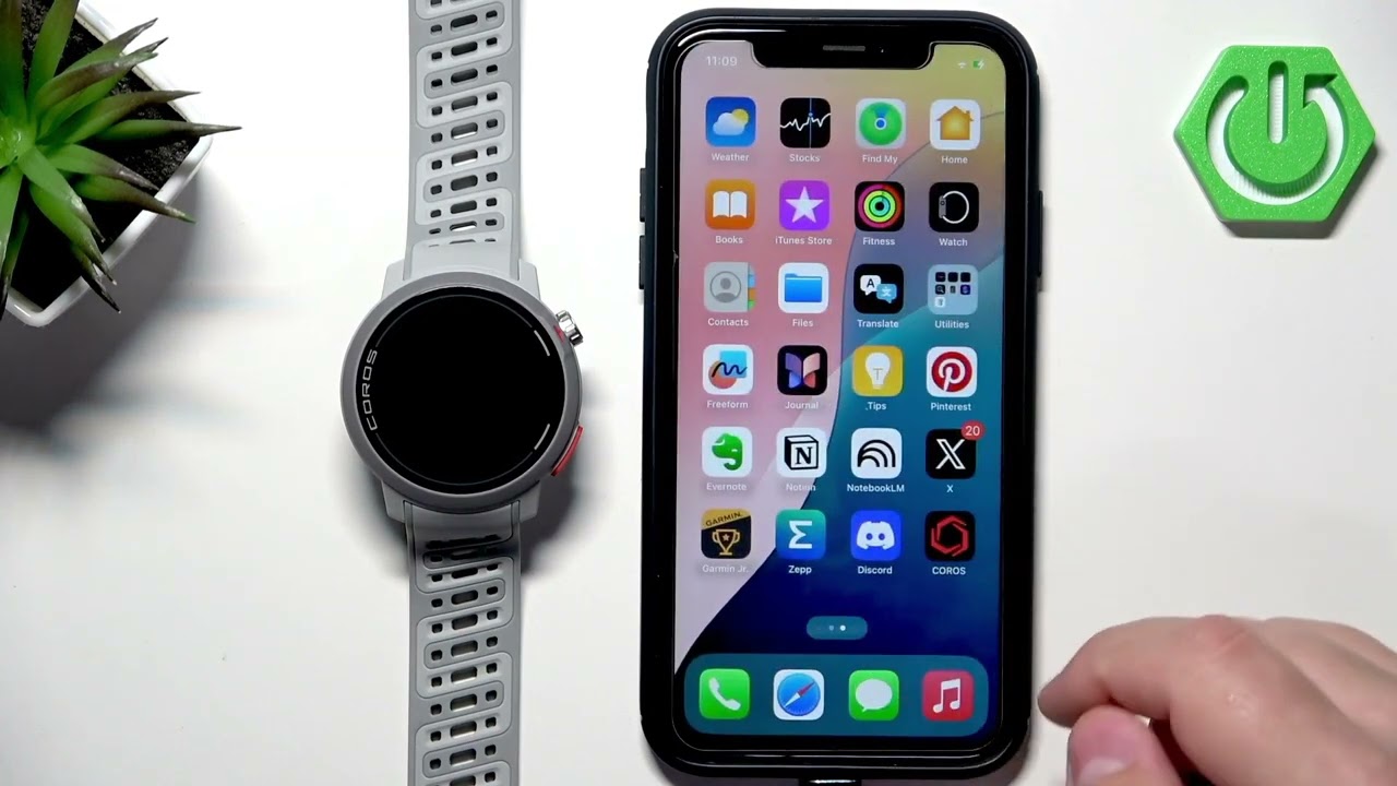 COROS Pace Pro – Come abilitare le notifiche dall'iPhone