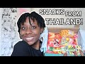 trying international snacks!