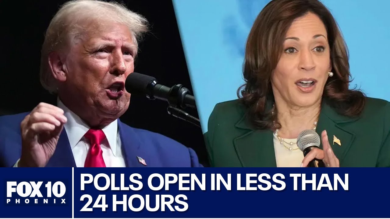 Trump, Harris make final push to voters before Election Day - YouTube