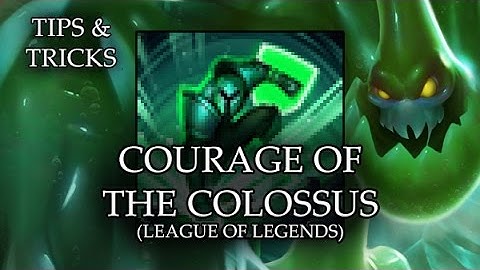 Tips & Tricks - Courage of the Colossus (League of Legends) - RPG Maker MV
