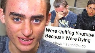 YOUTUBERS PRETEND THEY'RE DYING FOR VIEWS (LMTH)
