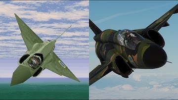 Evolution of SAAB Viggen in Combat Flight Simulators (1989 - 2025)