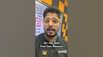 SSC CGL 2025 Date
