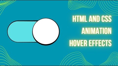 Circle Animation effects | HTML CSS