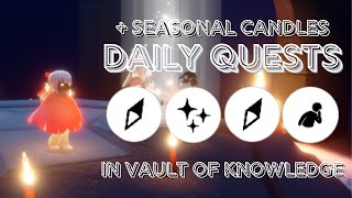 Today's Daily Quests in Vault of Knowledge | Sky: Children of the Light