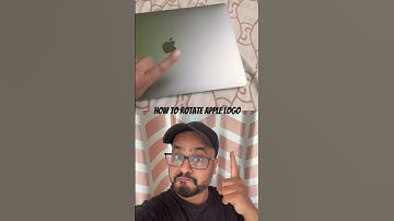 How to rotate apple logo #macbook #hacks #iphone17 #trending #trendingshorts #viral