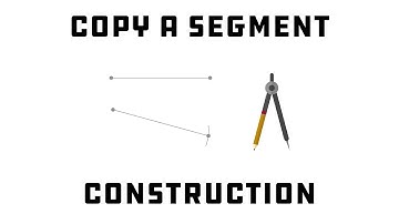 Copy a Segment Construction [When Math Happens Courses]