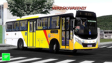 [OMSI 2] CIDADE DE PRAIA GRANDE | Apache Vip IV MIDI mb of 1519 Bluetec 5 AC +G27/ Mapa Bolsão 4