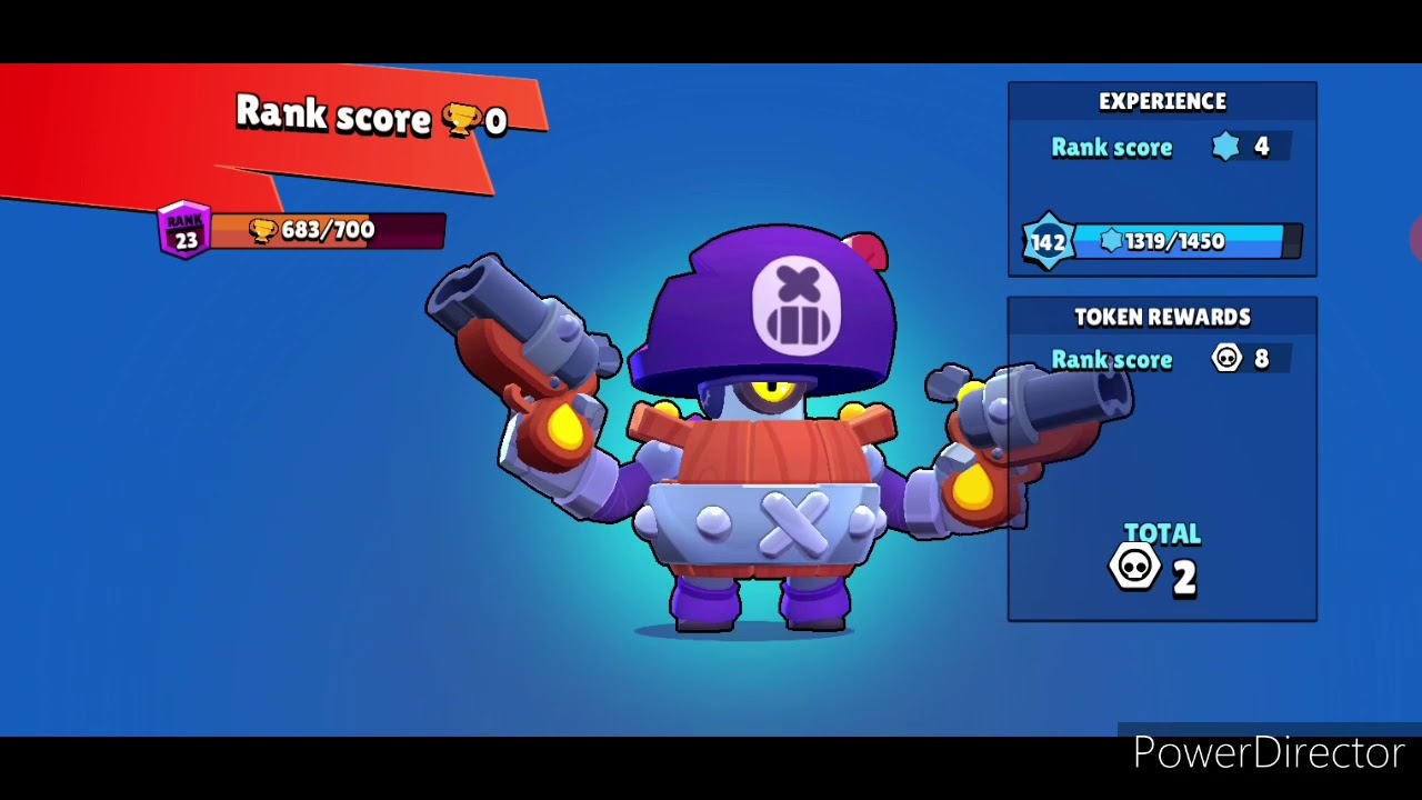 Darryl 700 De Trofee Si Rank 24 Brawl Stars Youtube - tireur d'elite brawl stars polli