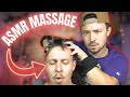 My Friend S FIRST FAST ASMR Massage Insanely Tingly 