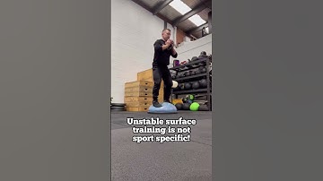 Unstable surface training is not sport specific!