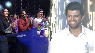 Vijay Deverakonda Mindblowing Entry @ Sita Ramam Swaralu Event | Manastars