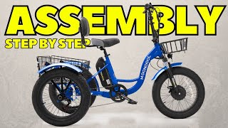 Mooncool TK1 FAT 20 Tricycle Ebike Assembly: StepbyStep Guide