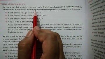 Cbse# class11th #ch4:Insight into program execution #topic :process scheduling by os