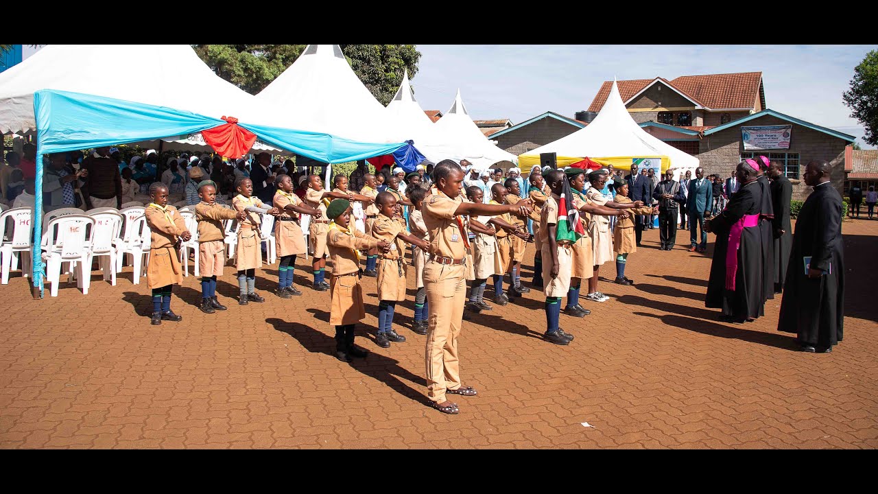 SCOUTS WELCOME HIS GRACE ARCHBISHOP PHILIp ANYOLO DURING HOLY ROSARY scouts-welcome-his-grace-archbishop-philip-anyolo-during-holy-rosary