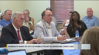 MAWSS allows Mobile to annex Big Creek Lake; residents are concerned