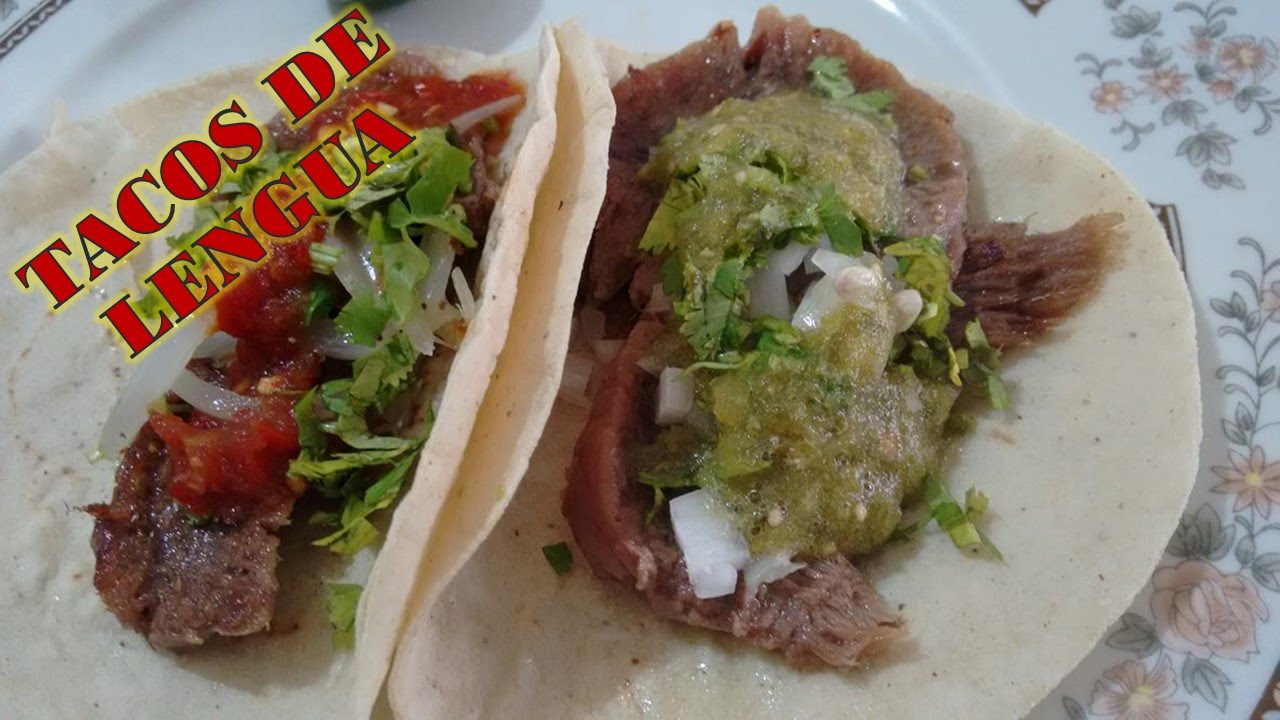 como hacer tacos de lengua de res YouTube