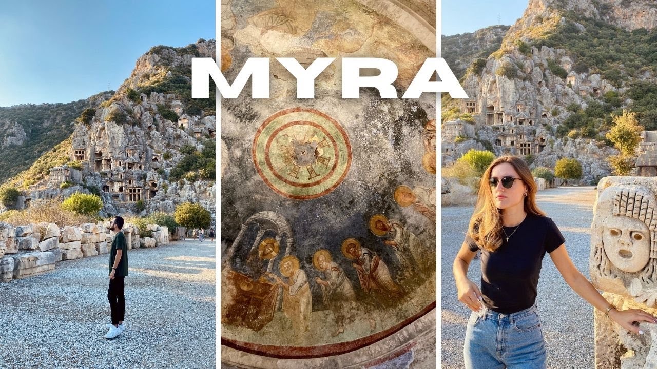 МЫ ПОСЕТИЛИ МОГИЛУ ДЕДА МОРОЗА! | Древний город Мира и Церковь Святого Николая