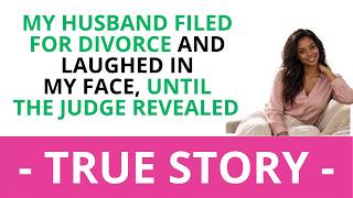 My Husband Filed for Divorce and Laughed at Me—Until the Judge Revealed the Truth