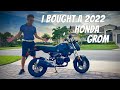 I bought the 2022 Honda Grom!
