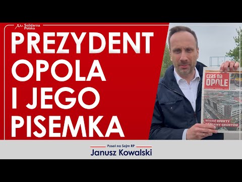 Prezydent Opola nieustannie używa pisemka „Czas na Opole” do politycznych ataków.