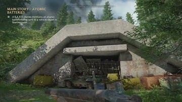 Atomfall - Skethermoor: Atomic Batteries: A Vehicle Depot: Kill Outlaws | Peerless SMG Gameplay