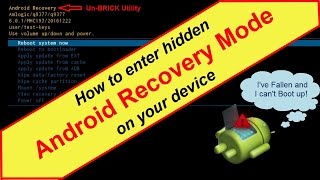 How to Reset your Android box using Android Recovery Mode screenshot 2