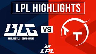 BLG vs TT Highlights ALL GAMES LPL 2026 Split 3 Bilibili Gaming vs ThunderTalk Gaming
