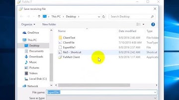 Remote file transfer demo