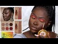 Testing JUVIA'S PLACE X VANESSA COLLECTION.......Dark Skin Friendly?! | Ohemaa.