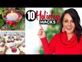 ⭐️10 Life-Changing HOME HACKS  for the HOLIDAYS!